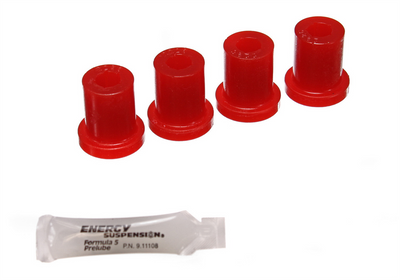 Red Aftermarket Shackle Set <br>76-86 Jeep CJ5/CJ7