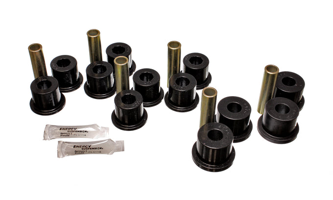 Rear Leaf Spring Bushing Set - 1.5 in. OD Shackle <br>73-74 Chevrolet K20 Pickup K30 Pickup