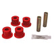 Red Frame Shackle Bushing Set <br>75-86 Chevrolet C20 C30 K10 K20
