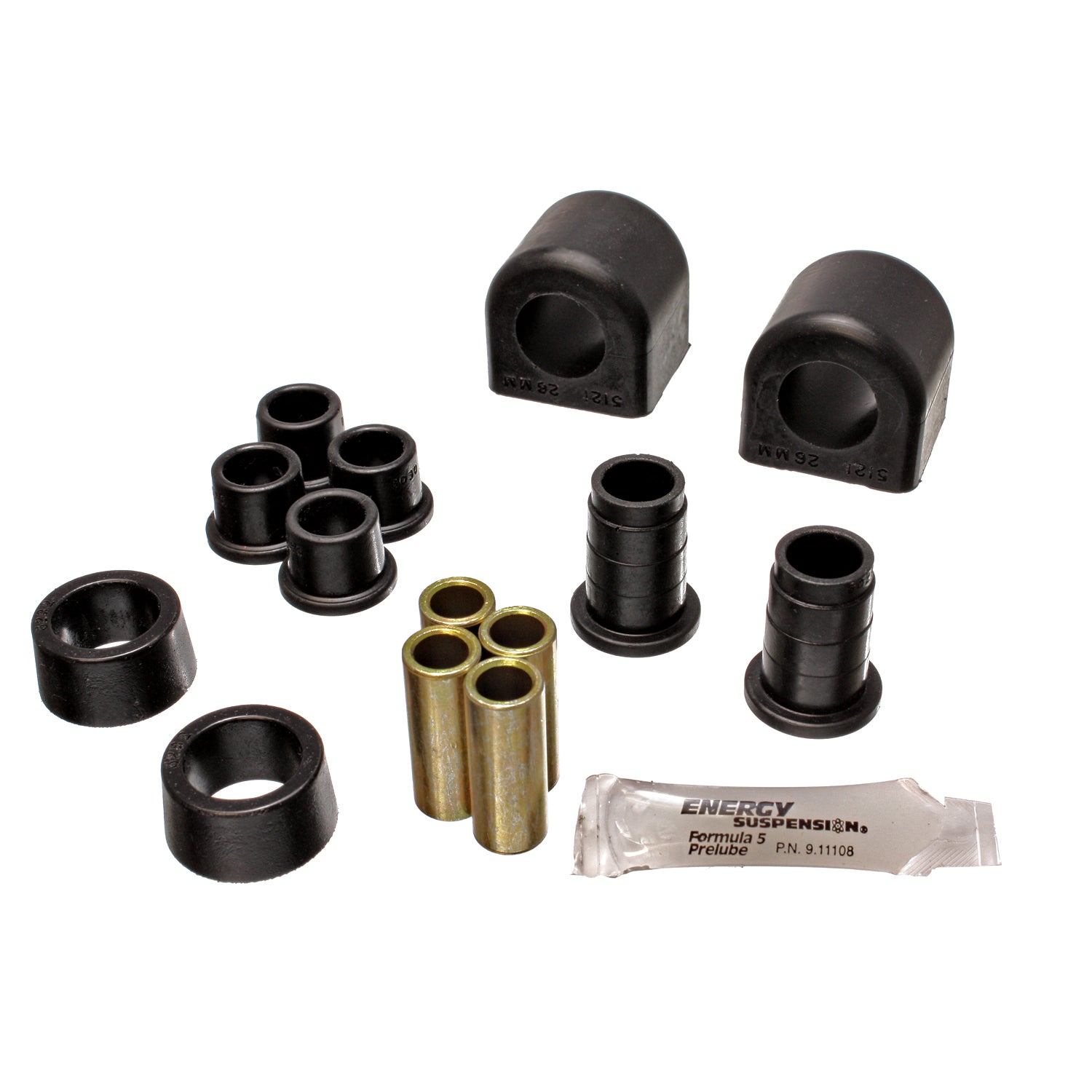 Black Sway Bar Bushing Set <br>84-87 Chevrolet Corvette