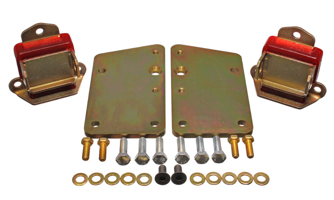 GM LS Series Motor Mount Conversion Kit <br>67-72 Chevrolet Camaro, 63-82 Corvette