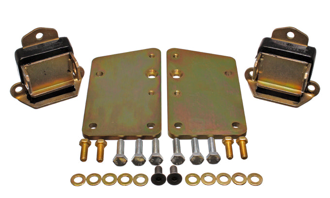 GM LS Series Motor Mount Conversion Kit <br>67-72 Chevrolet Camaro, 63-82 Corvette