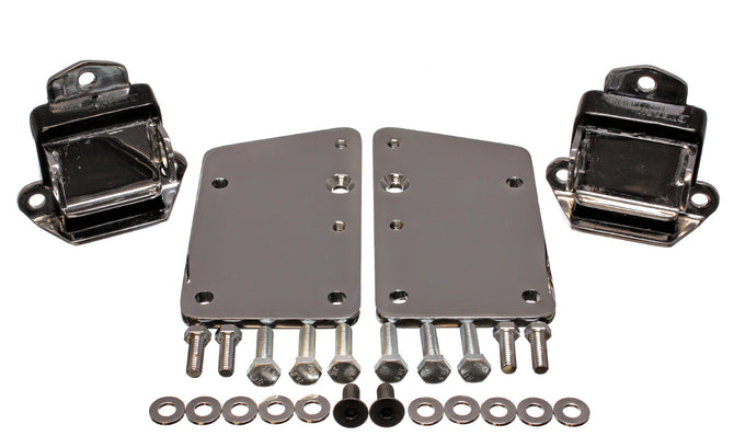 GM LS Series Motor Mount Conversion Kit <br>67-72 Chevrolet Camaro, 63-82 Corvette