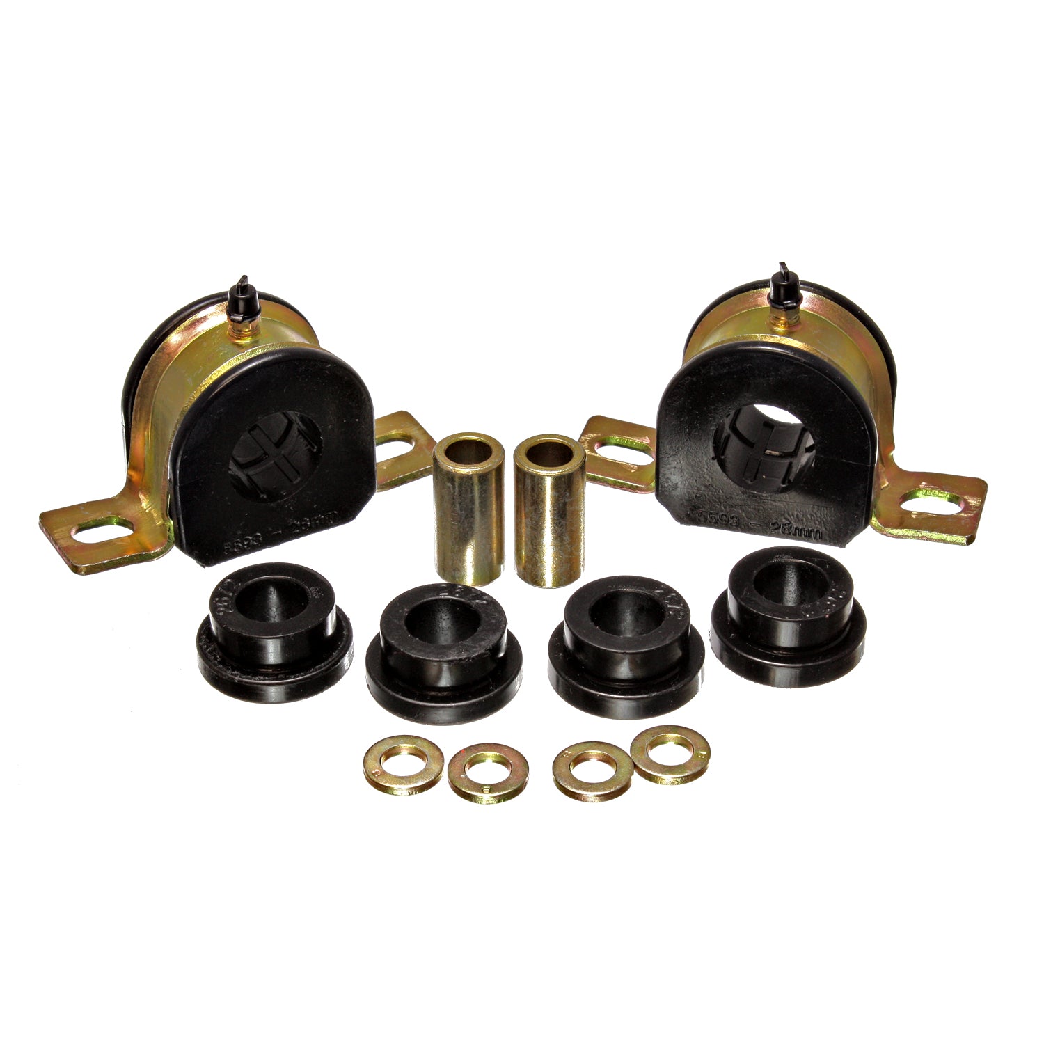 Black Sway Bar Bushing Set <br>02-06 Cadillac Escalade EXT