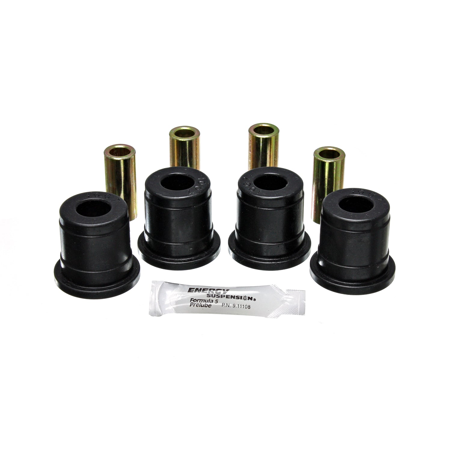 Black Rear Differential Carrier Bushing Set <br>83-87 Chevrolet S10 Blazer S10