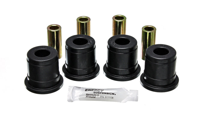 Black Rear Differential Carrier Bushing Set <br>83-87 Chevrolet S10 Blazer S10