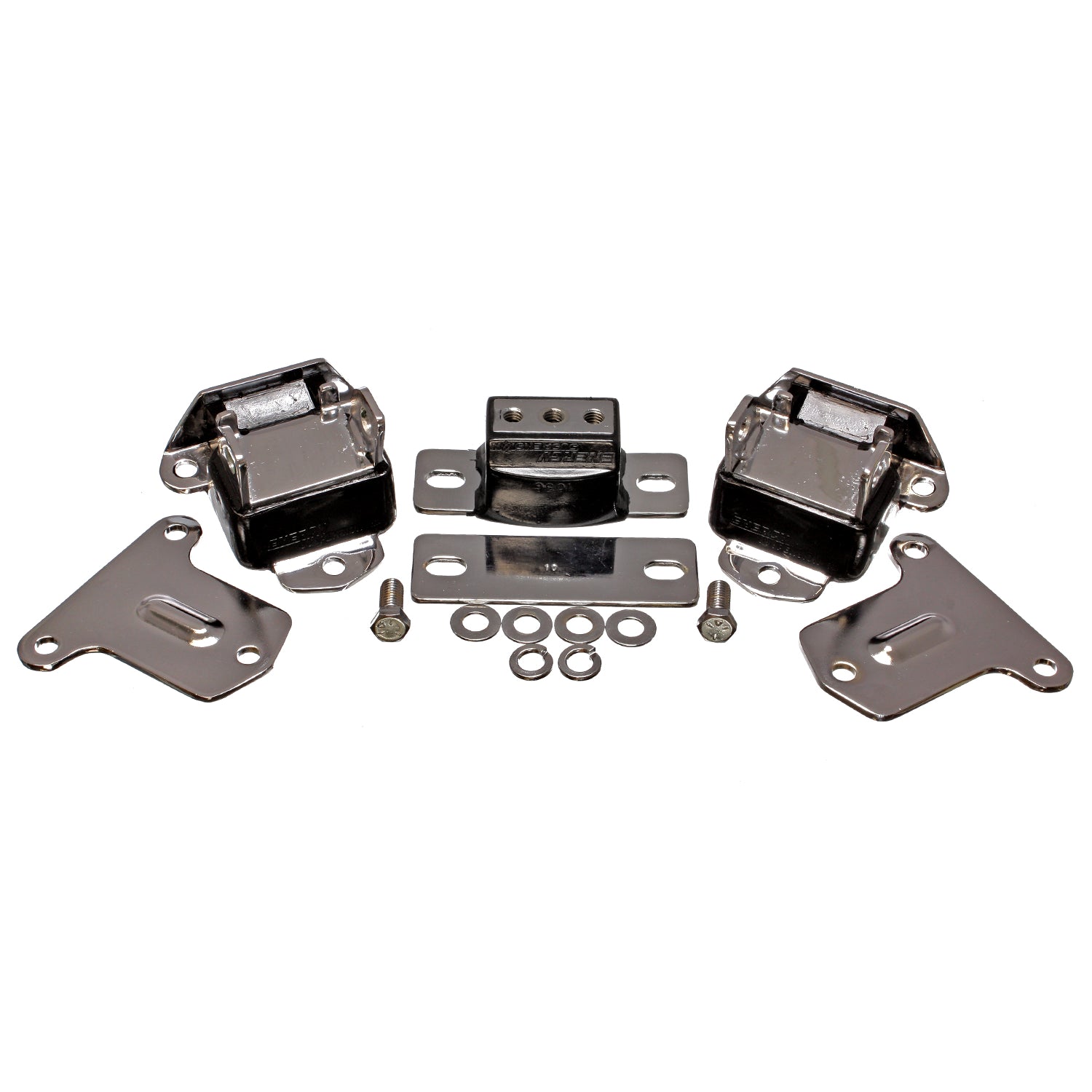 Chrome Finish Motor & Transmission Mounts <br>68-72 Chevrolet Chevelle