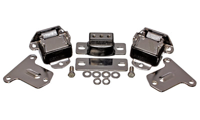 Chrome Finish Motor & Transmission Mounts <br>68-72 Chevrolet Chevelle