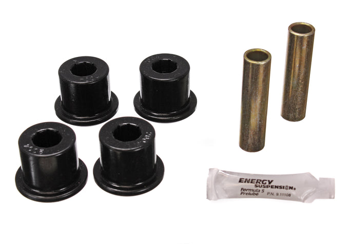 Black Frame Shackle Bushing Set <br>75-86 Chevrolet C20 C30 K10 K20