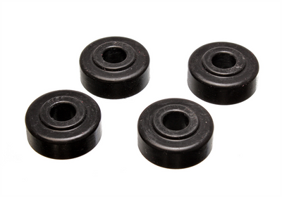 Black Front Strut Rod Bushing Set <br>63-68 Buick Wildcat