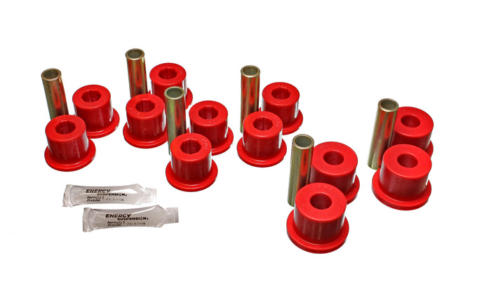 Rear Leaf Spring Bushing Set - 1.5 in. OD Shackle <br>73-74 Chevrolet K20 Pickup K30 Pickup