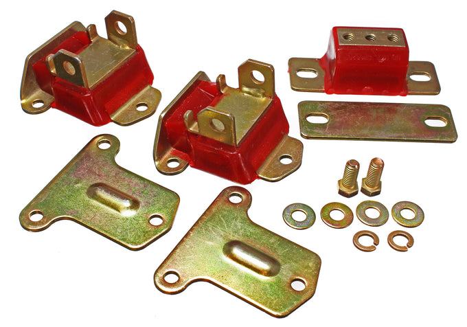 Zinc Finish Motor & Transmission Mounts <br>68-72 Chevrolet Chevelle