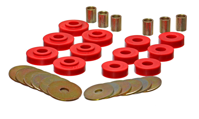 Body Cab Mount Set <br>63-69 Chevrolet Corvette