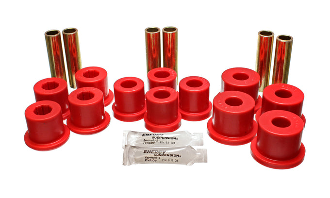Rear Leaf Spring Bushing Set - 1 3/8 in. OD Shackle <br>81-86 Chevrolet K20 K30