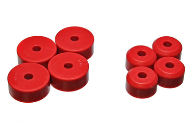 Red Motor Mount Inserts <br>55-57 Chevrolet One-Fifty Series