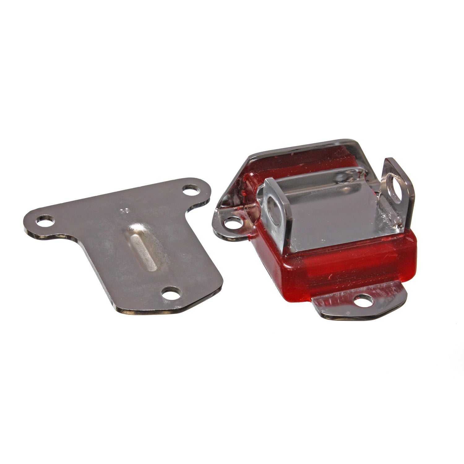 Chrome Finish Motor Mount - 2 5/8x1.75 in. <br>59-69 Chevrolet Impala, Malibu
