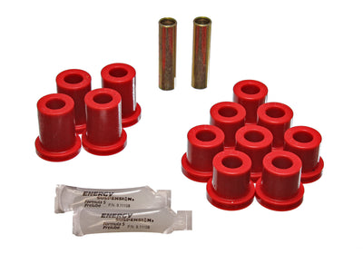 Rear Leaf Spring Bushing Set <br>56-57 Chevrolet Bel Air