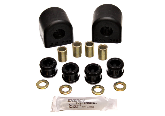 Black Reuse OE 19mm OD Rear Sway Bar Brackets <br>84-96 Chevrolet Corvette