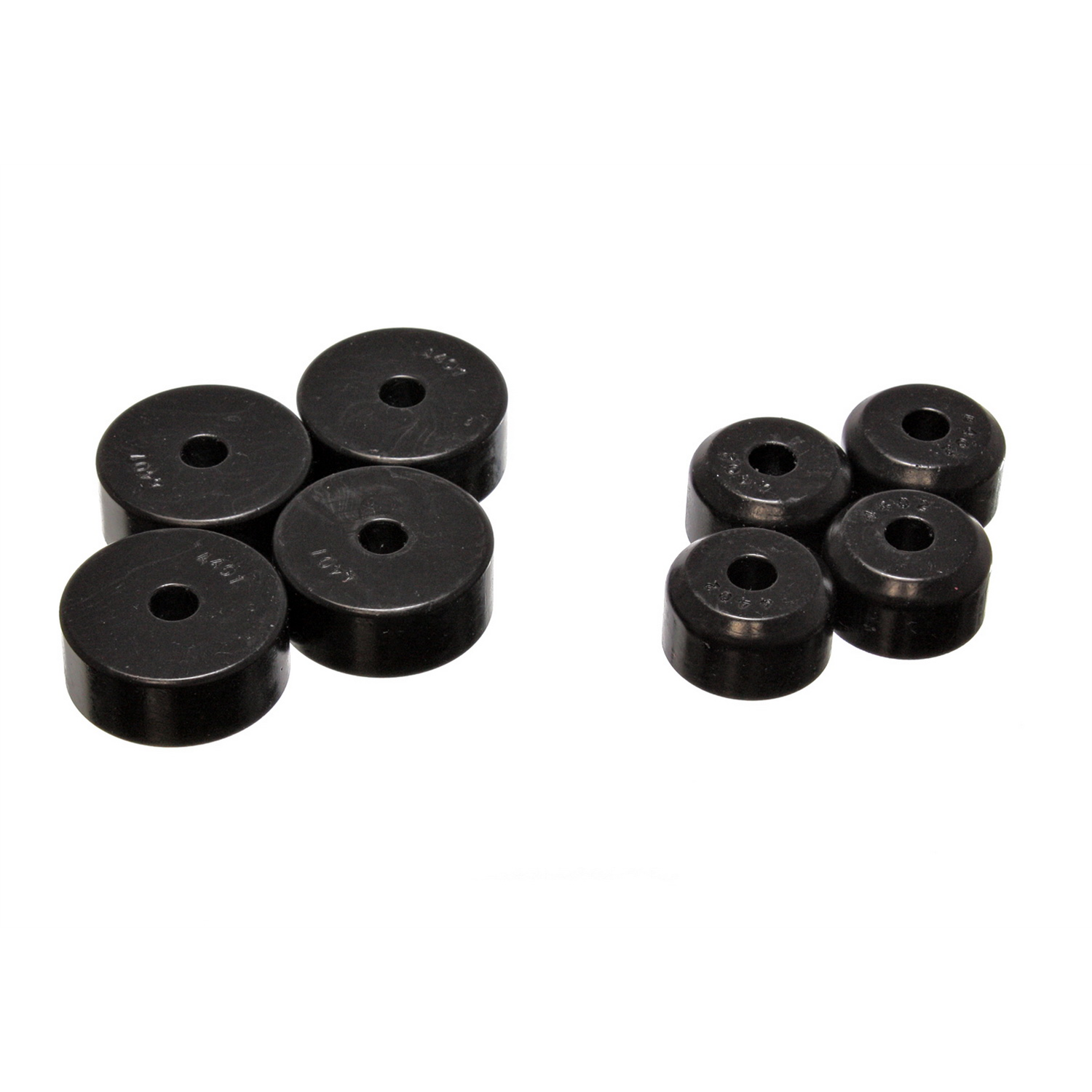 Black Motor Mount Inserts <br>55-57 Chevrolet One-Fifty Series