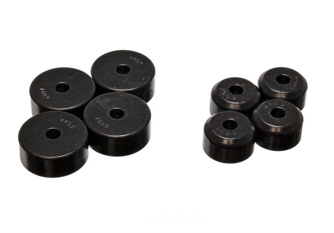 Black Motor Mount Inserts <br>55-57 Chevrolet One-Fifty Series