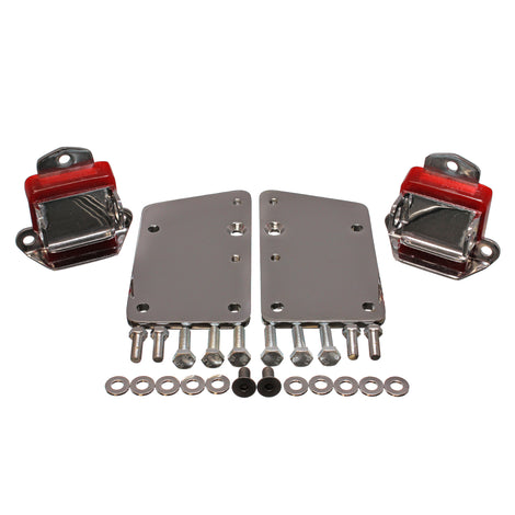 GM LS Series Motor Mount Conversion Kit <br>67-72 Chevrolet Camaro, 63-82 Corvette