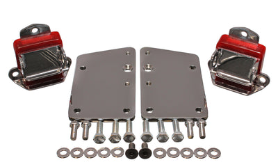 GM LS Series Motor Mount Conversion Kit <br>67-72 Chevrolet Camaro, 63-82 Corvette