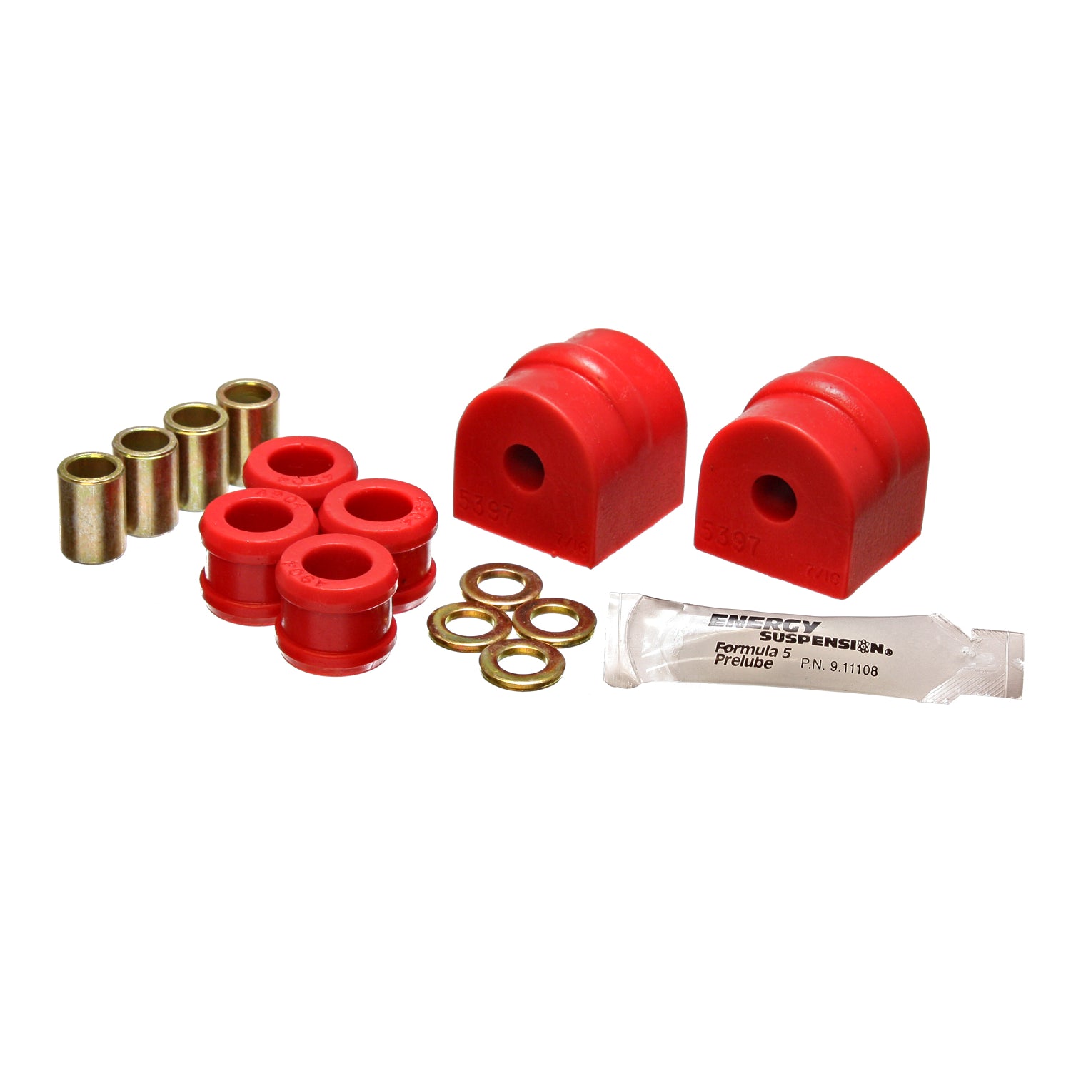 Red Rear Sway Bar Brackets <br>63-82 Chevrolet Corvette