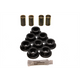 Black Strut Rod Bushing Set <br>84-87 Chevrolet Corvette