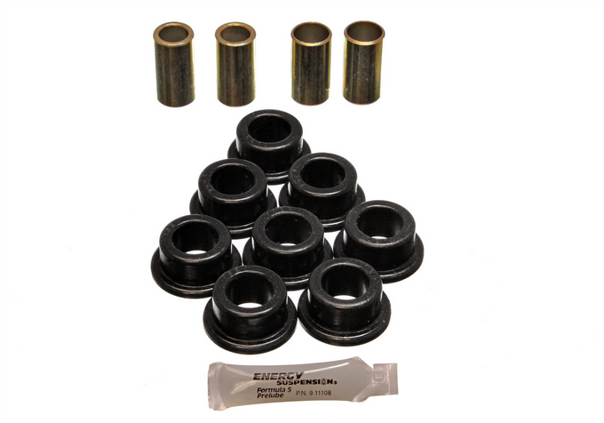 Black Strut Rod Bushing Set <br>84-87 Chevrolet Corvette