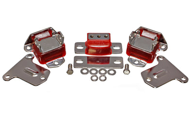 Chrome Finish Motor & Transmission Mounts <br>68-72 Chevrolet Chevelle