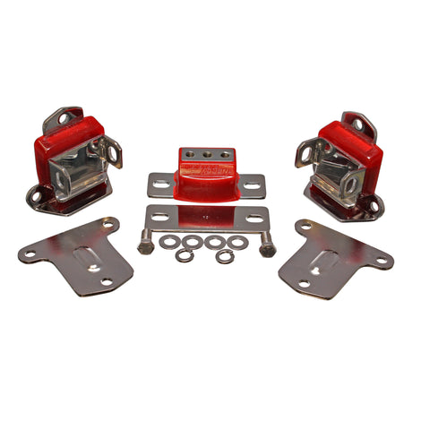 Chrome Finish Motor & Transmission Mounts <br>67-72 Chevrolet Camaro, Corvette