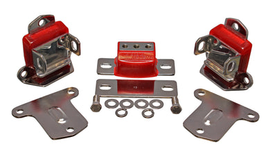 Chrome Finish Motor & Transmission Mounts <br>67-72 Chevrolet Camaro, Corvette
