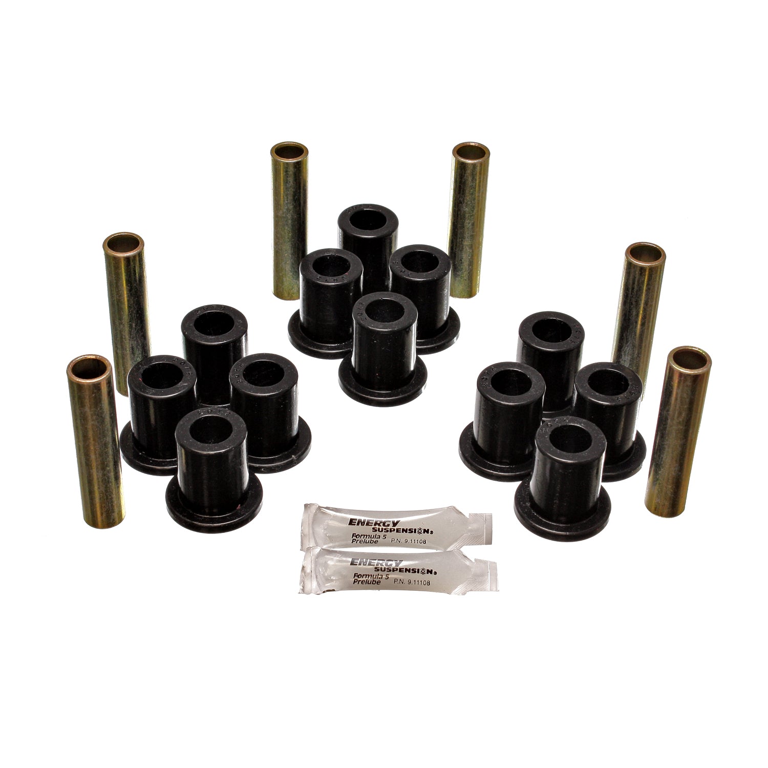 Front Leaf Spring Bushing Set - Main Eye OD 1.25 in. <br>65-78 Ford F-250