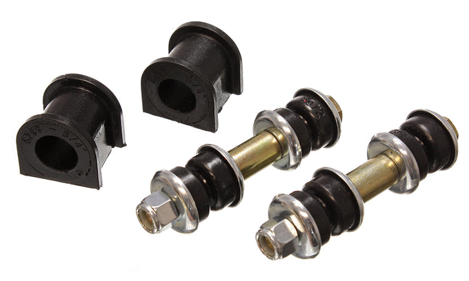 Black Sway Bar Bushing Set <br>90-96 Ford Escort
