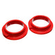 Red Rear Coil Spring Isolators <br>00-04 Ford Focus