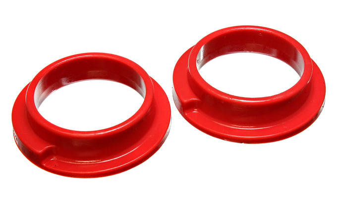 Red Rear Coil Spring Isolators <br>00-04 Ford Focus