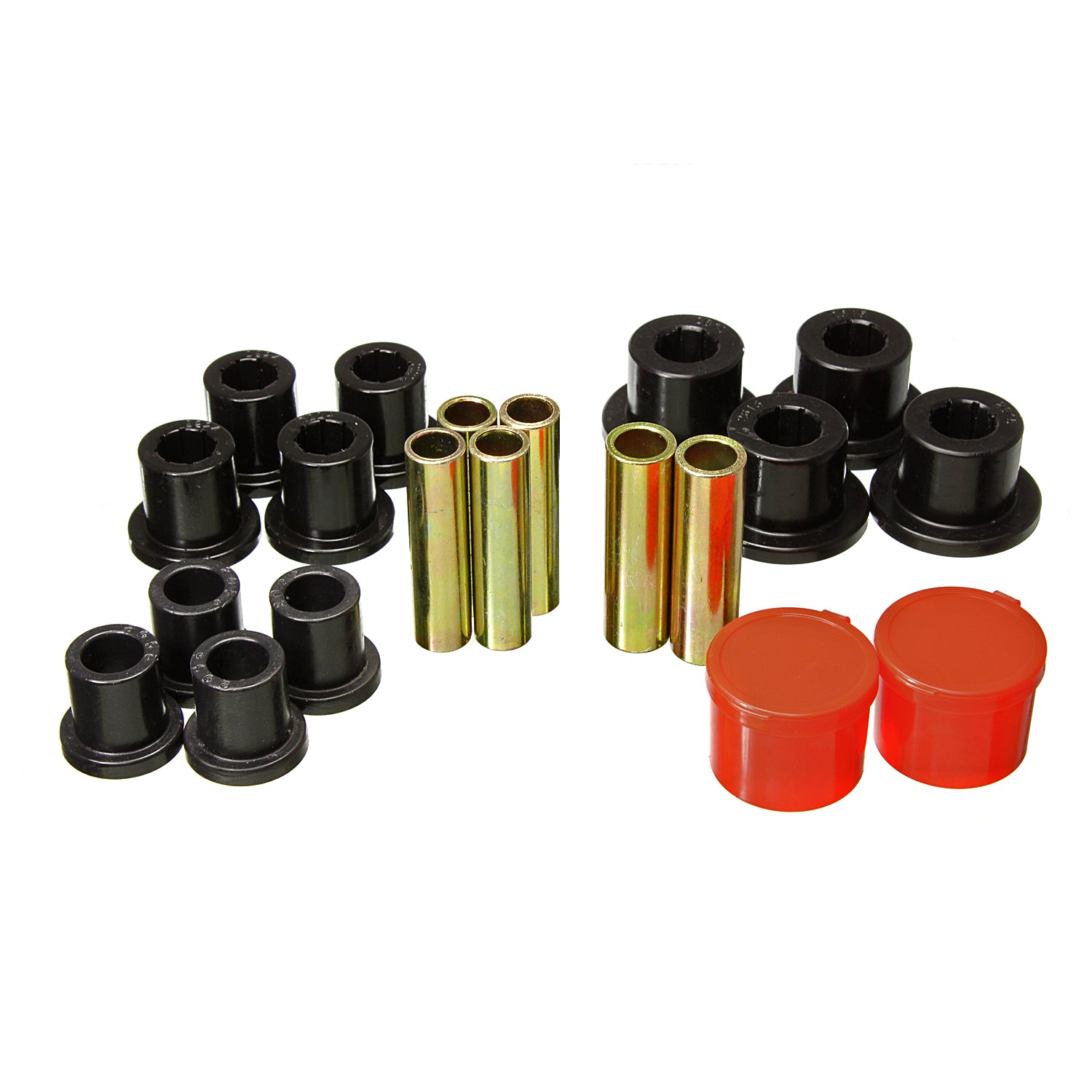 Rear Leaf Spring Bushing Set - 2.25 in. O.D. Main Eye <br>98-11 Ford Ranger