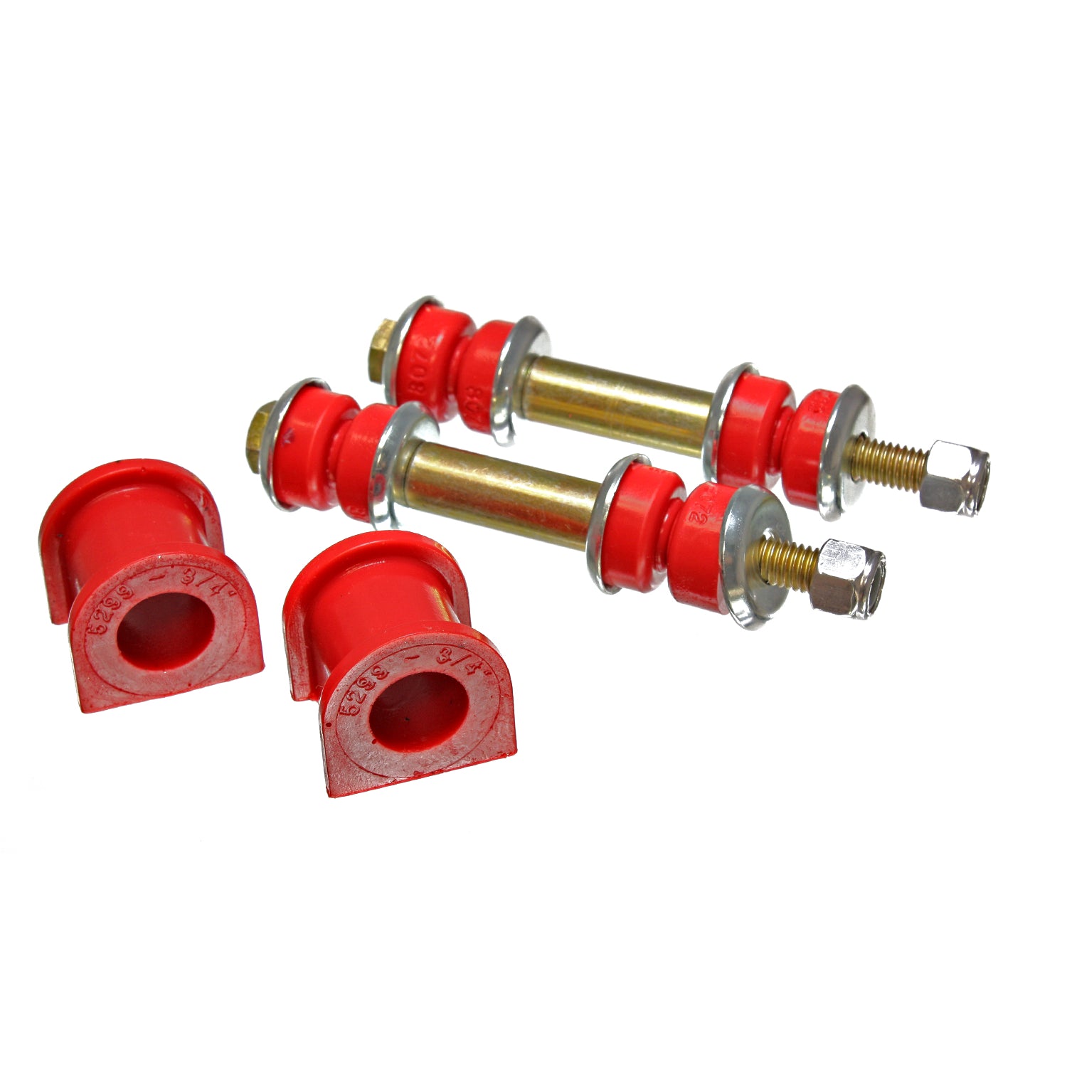 Red Sway Bar Bushing Set <br>90-96 Ford Escort