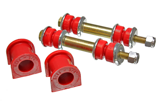 Red Sway Bar Bushing Set <br>90-96 Ford Escort