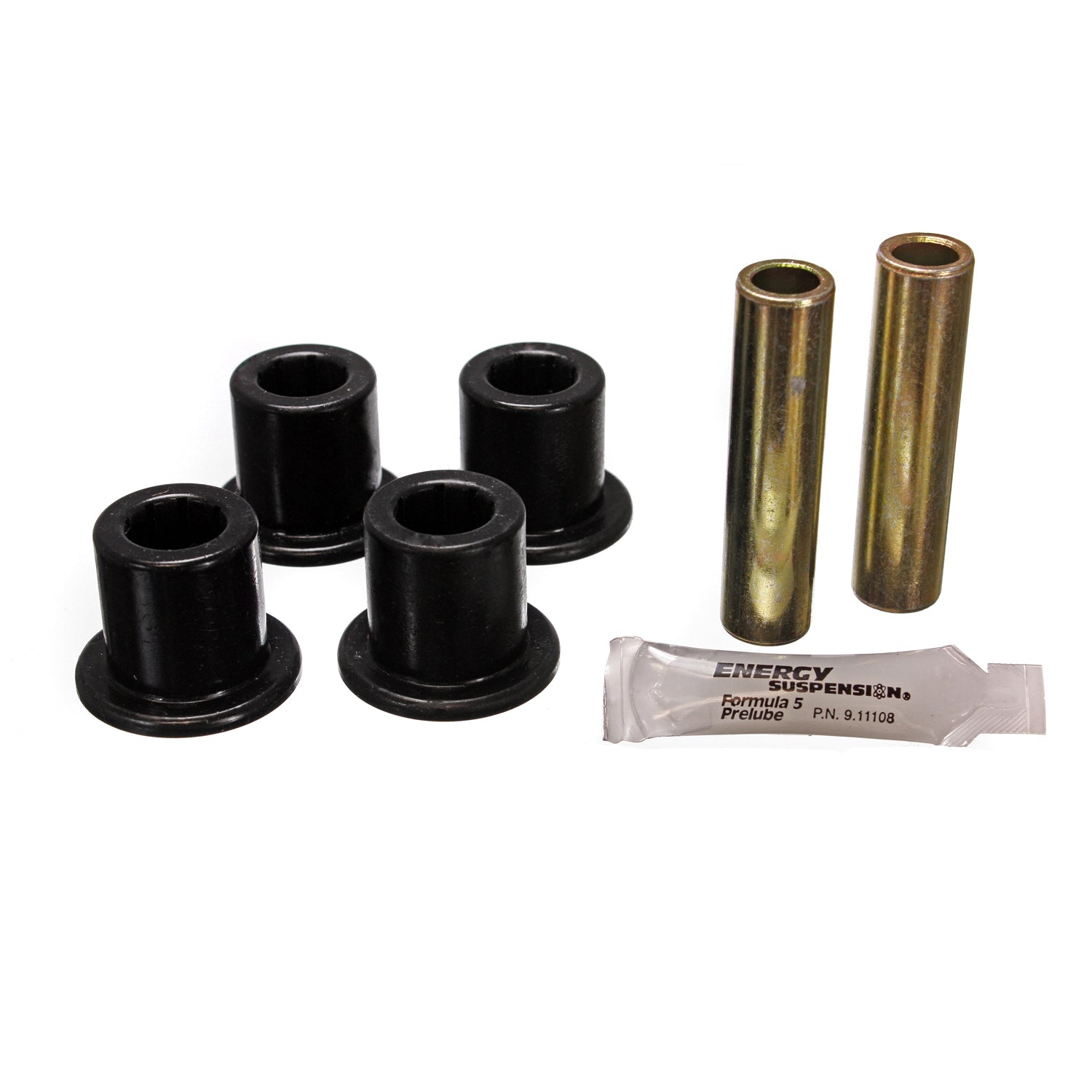 Black Frame Shackle Bushing Set <br>74-77 Ford Bronco