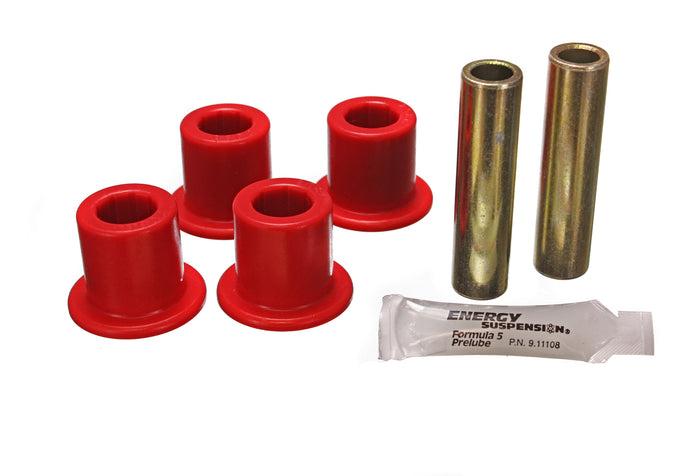 Black Spring Frame Shackle Bushing Set <br>75-81 Ford F-150