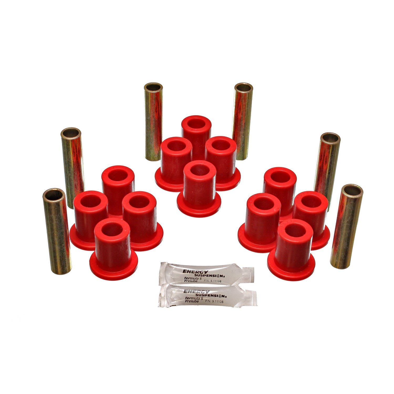 Front Leaf Spring Bushing Set - Main Eye OD 1.25 in. <br>65-78 Ford F-250