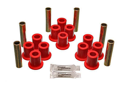 Front Leaf Spring Bushing Set - Main Eye OD 1.25 in. <br>65-78 Ford F-250
