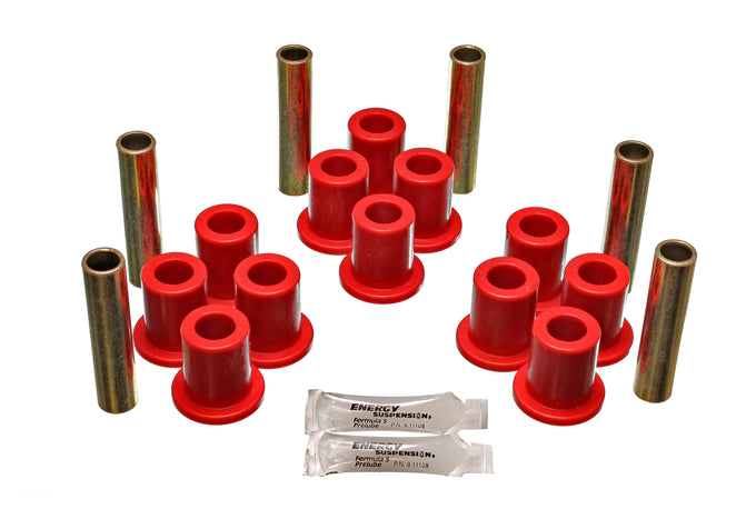 Front Leaf Spring Bushing Set - Main Eye OD 1.25 in. <br>65-78 Ford F-250