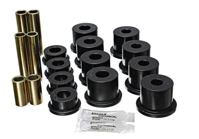 Front Leaf Spring Bushing Set - w/2 in. ID Springs <br>88-97 Ford F-Super Duty