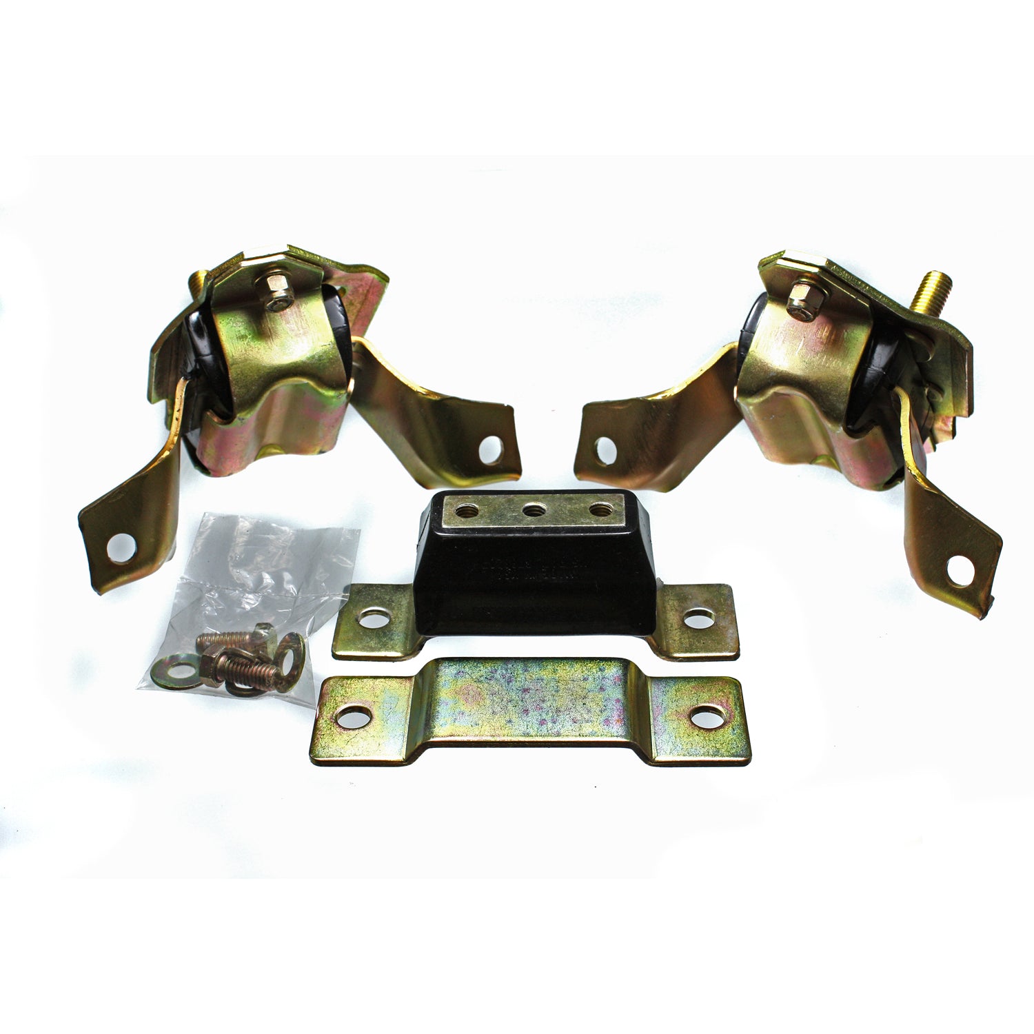 Zinc Finish Motor & Transmission Mounts <br>84-95 Ford Mustang