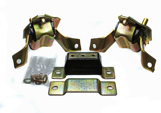 Zinc Finish Motor & Transmission Mounts <br>84-95 Ford Mustang