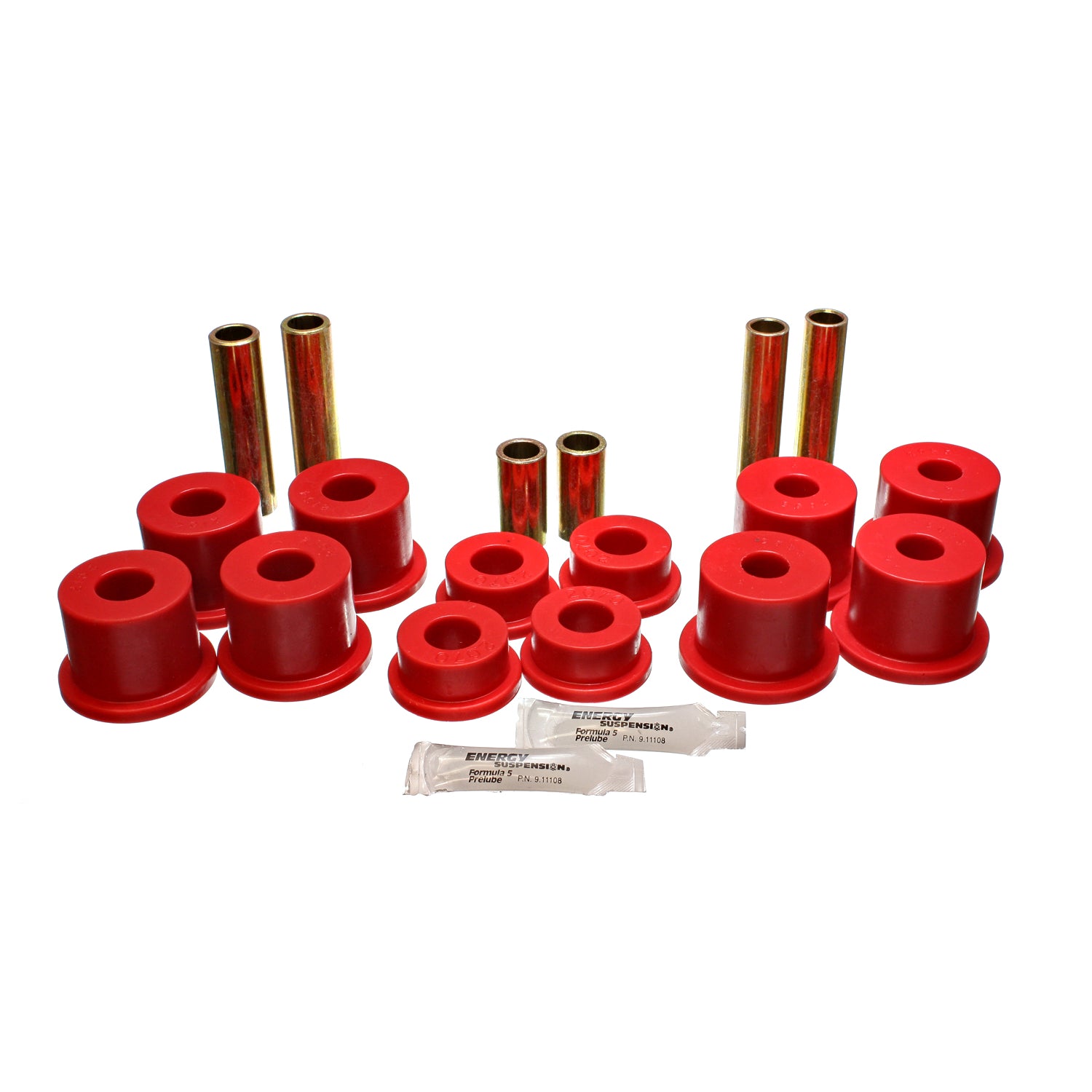 Front Leaf Spring Bushing Set - w/2 in. ID Springs <br>88-97 Ford F-Super Duty