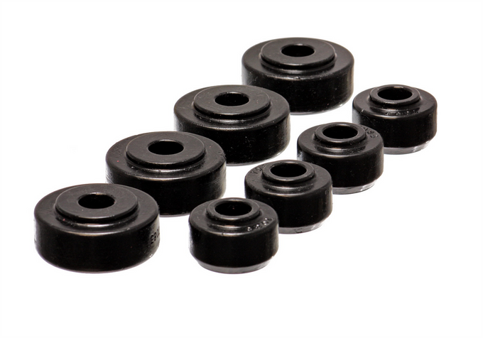 Black Strut Rod Bushing Set <br>86-95 Ford Taurus