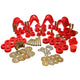 Hyper-Flex Master Bushing Set <br>66-72,74-77 Ford Bronco